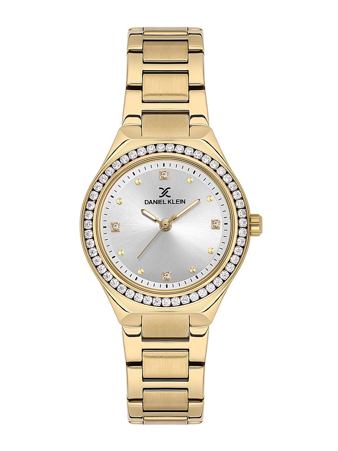 Daniel Klein Women Embellished Dial & Bracelet Style Straps Analogue Watch DK.1.13765-3-picture-39