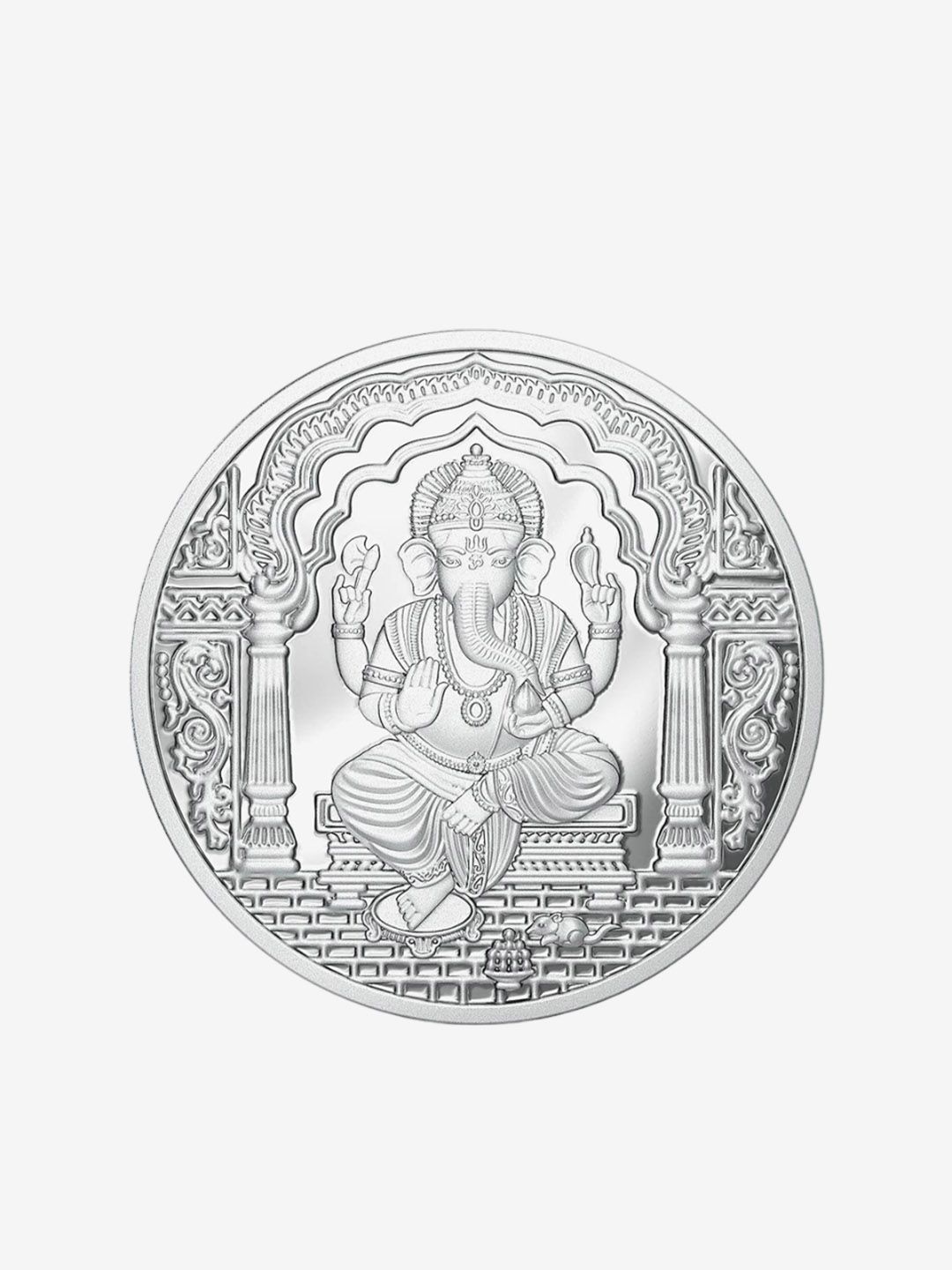 Joyalukkas Ganesh Sliver Coin- 50gm-picture-26