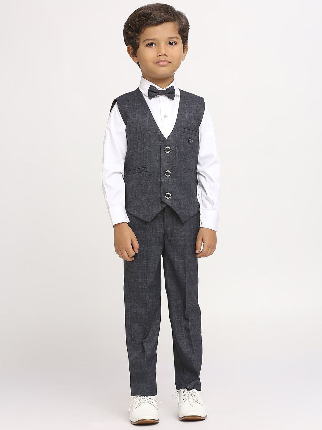 YK Infant Boys Single-Breasted 4 Pcs Suit-picture-10