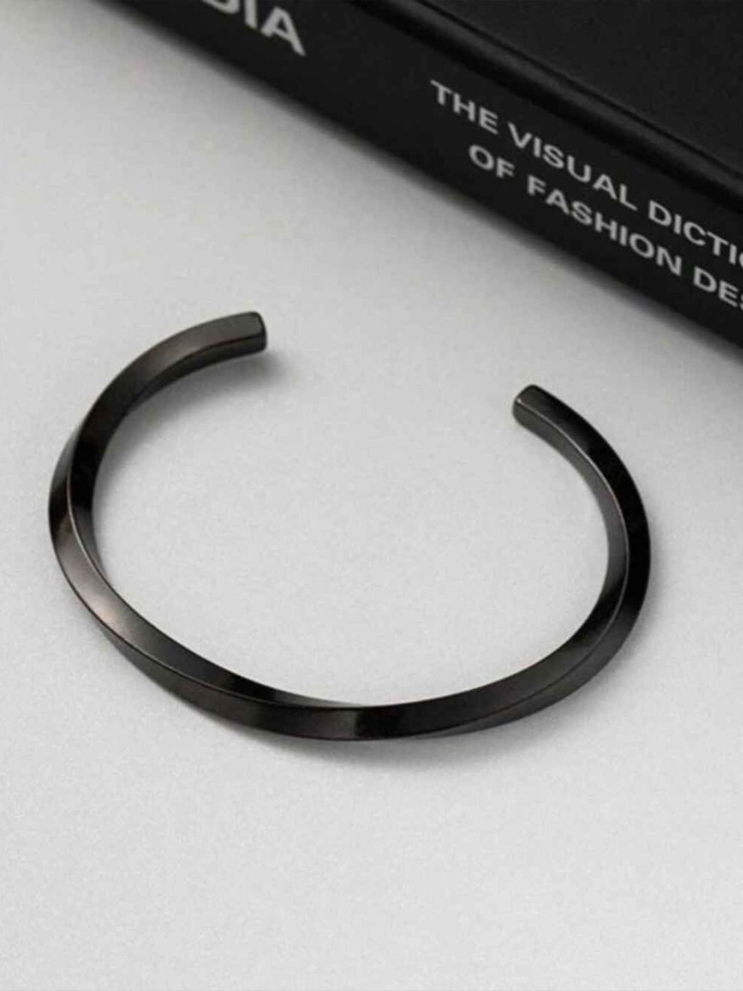 Fashion Frill Men Silver-Plated Stainless Steel Cuff Bracelet-picture-27