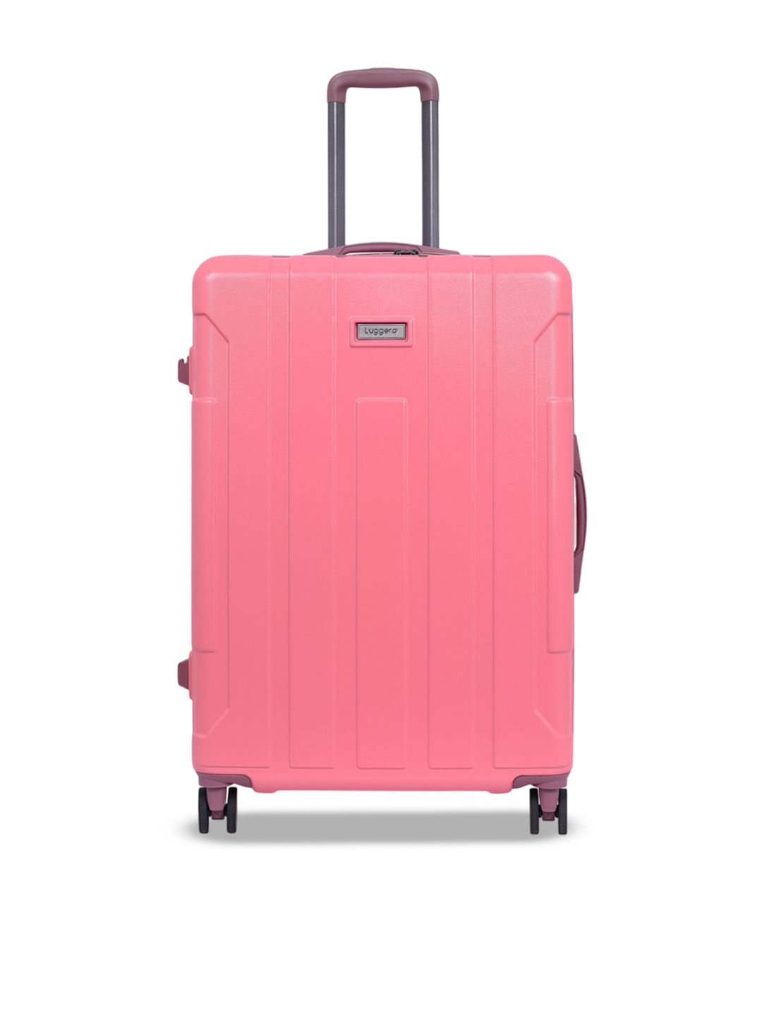 Luggero Unisex Textured Hard Sided 360-Degree Rotation Large Trolley Bag-picture-22