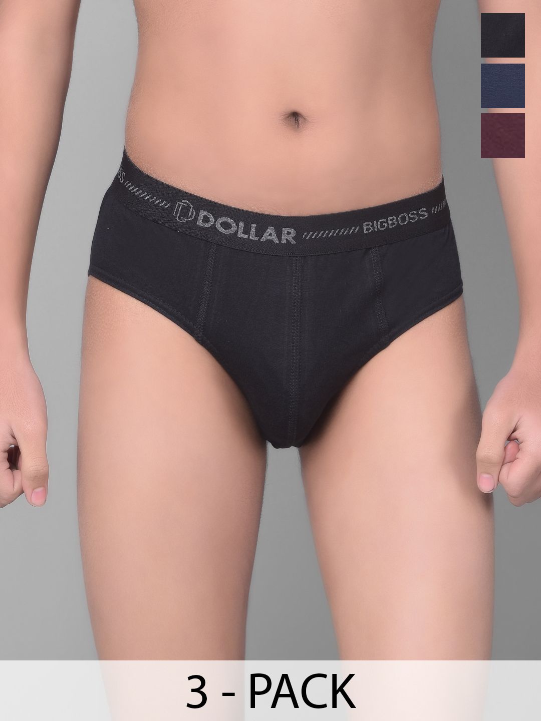 Dollar Bigboss Boys Pack Of 3 Assorted Anti-Odour Cotton Briefs MBKBR-01-BBTOP-PO3-CO2-picture-38