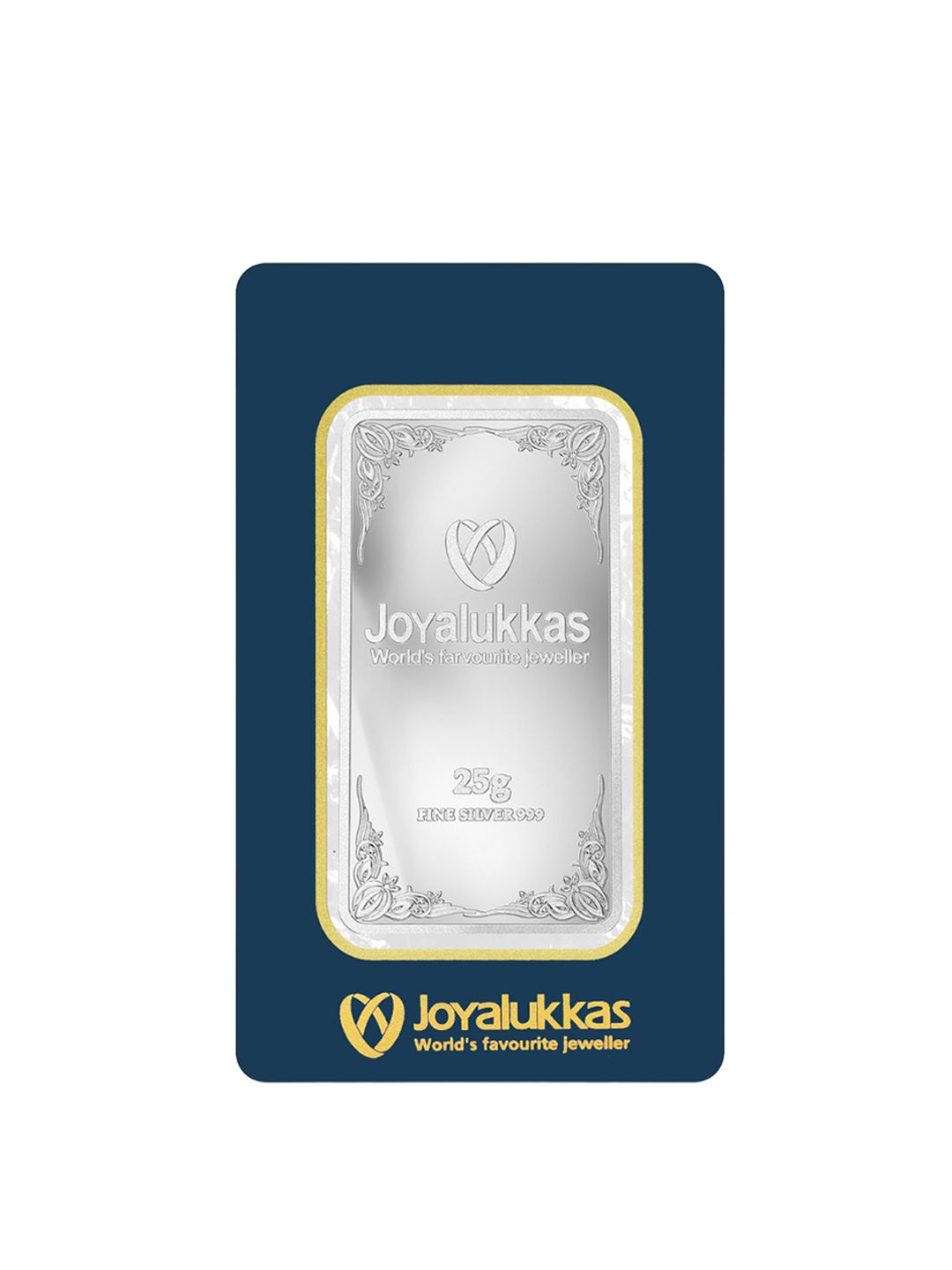 Joyalukkas 999 Purity Blister Packed Silver Bar-25gm-picture-40