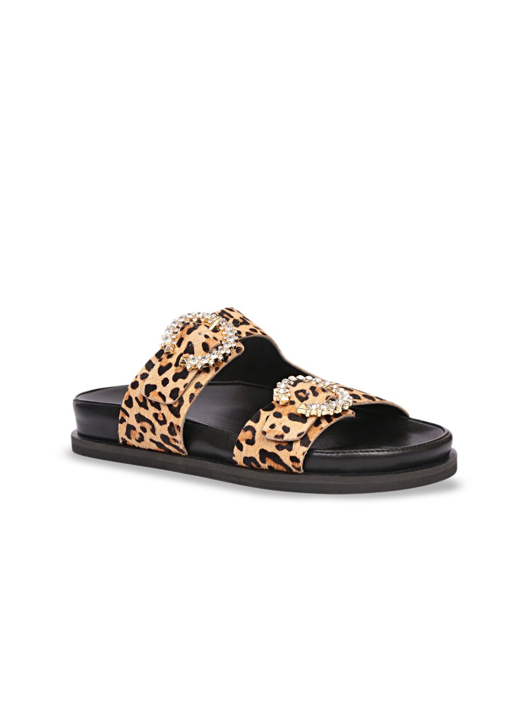 Saint G Women Textured Open Toe Flats-picture-33