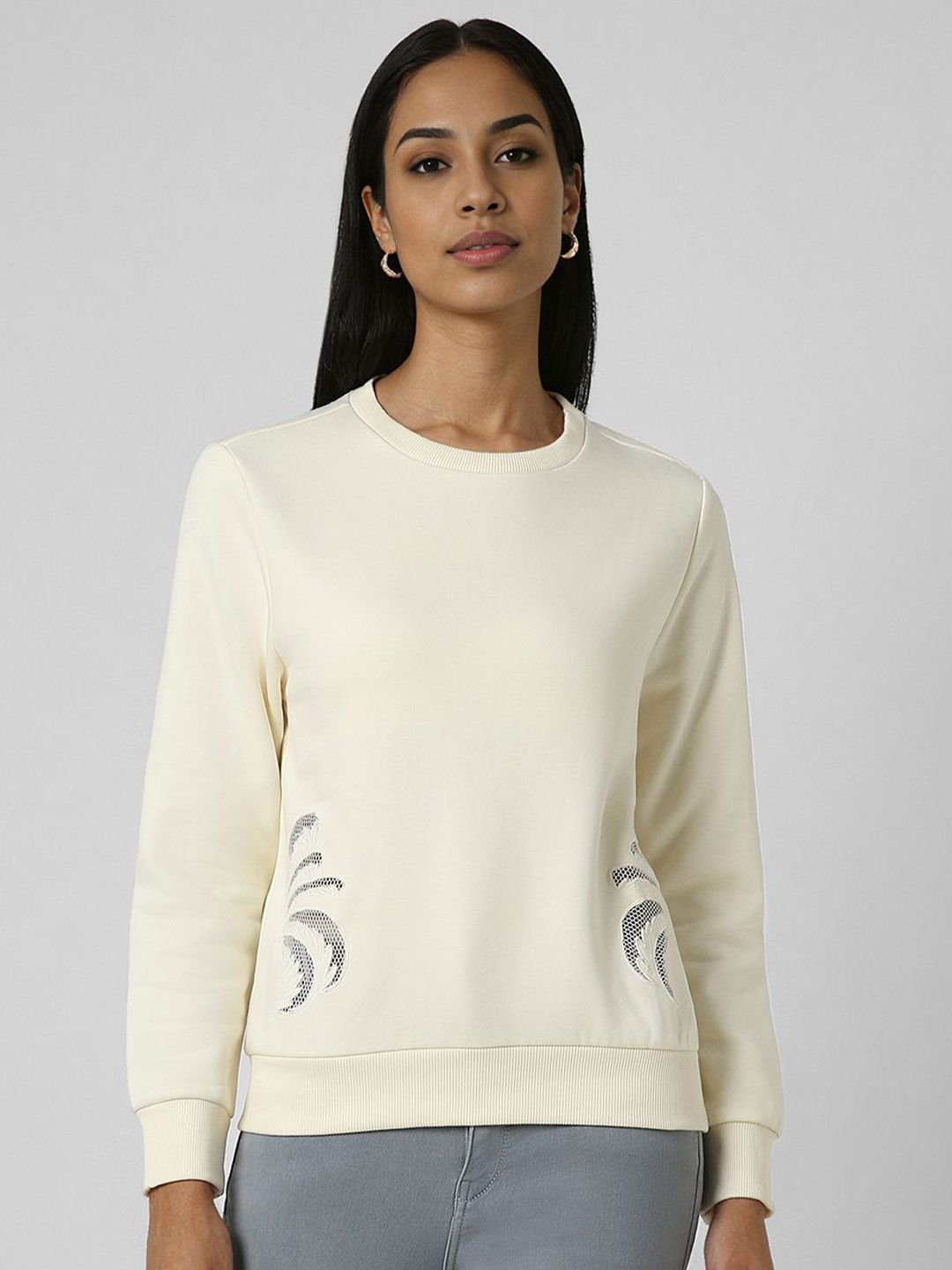 Van Heusen Woman Self Design Pullover Sweatshirt-picture-11
