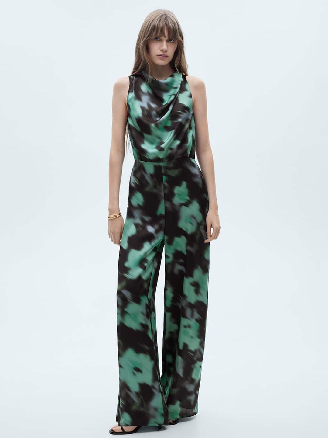 MANGO Printed Satin-Finish Jumpsuit-picture-17
