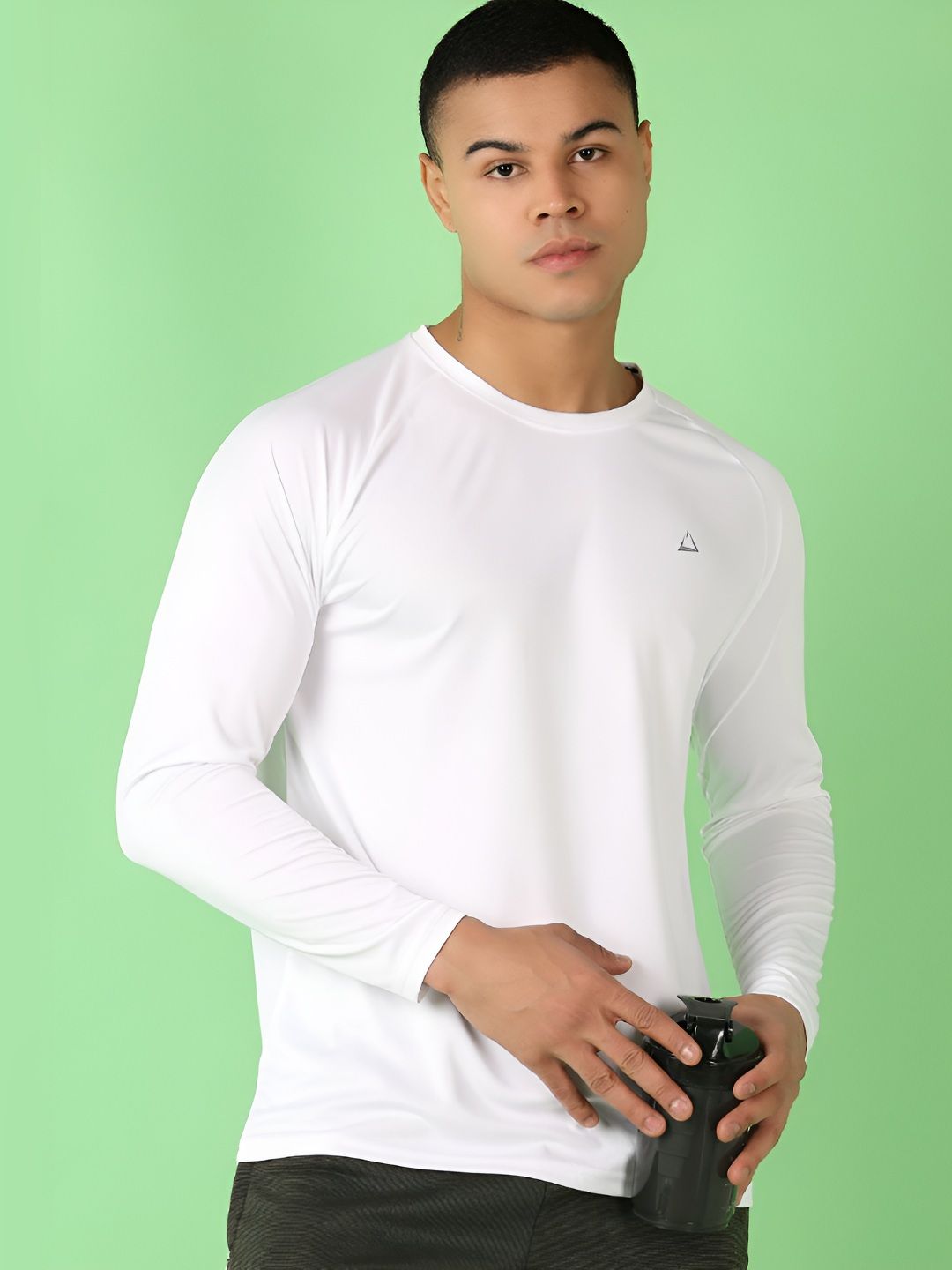 V-Mart Men Solid Round Neck T-shirt-picture-15