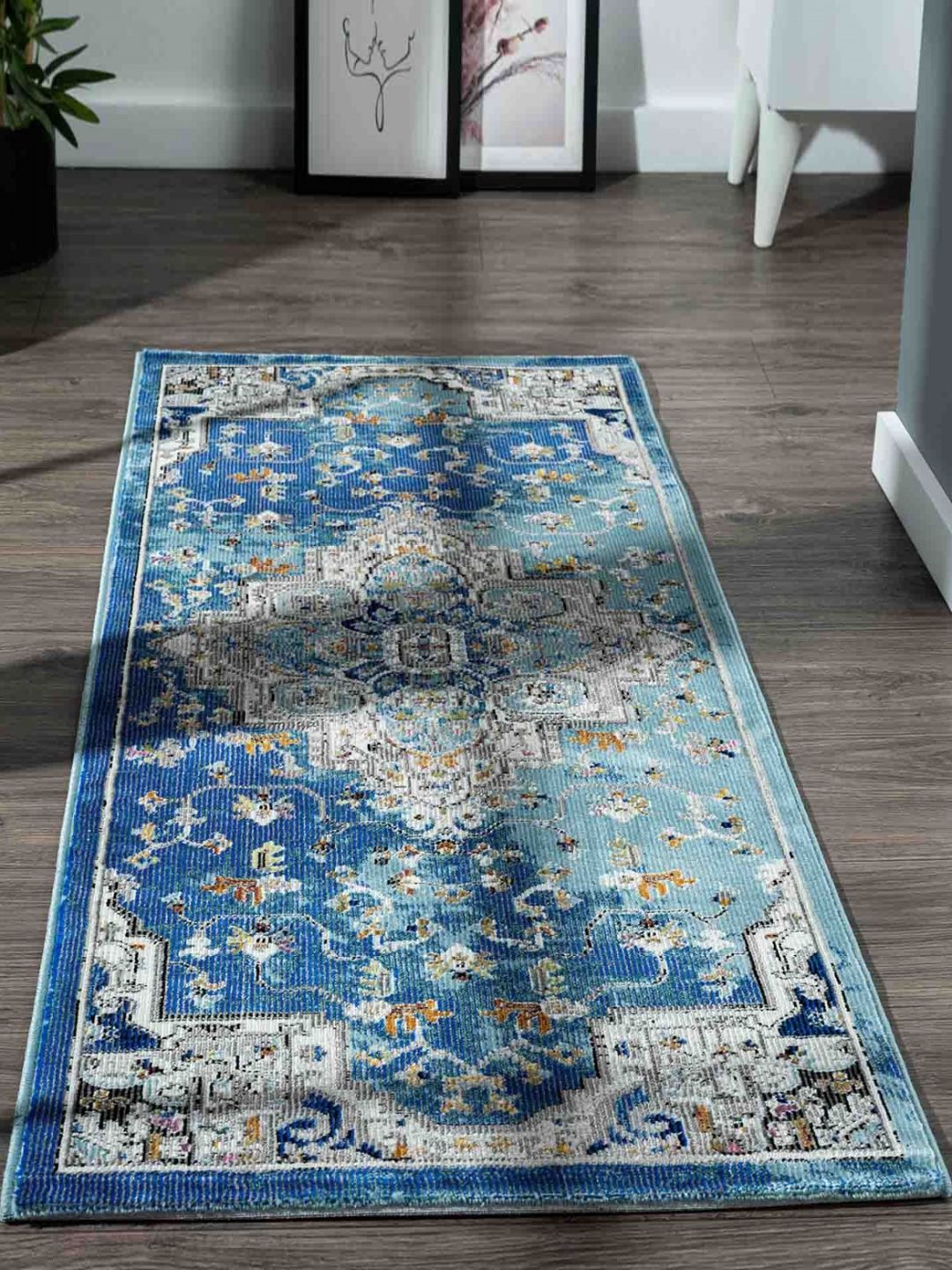 OBSESSIONS Blue Anti-Static Bedside Runner-picture-16