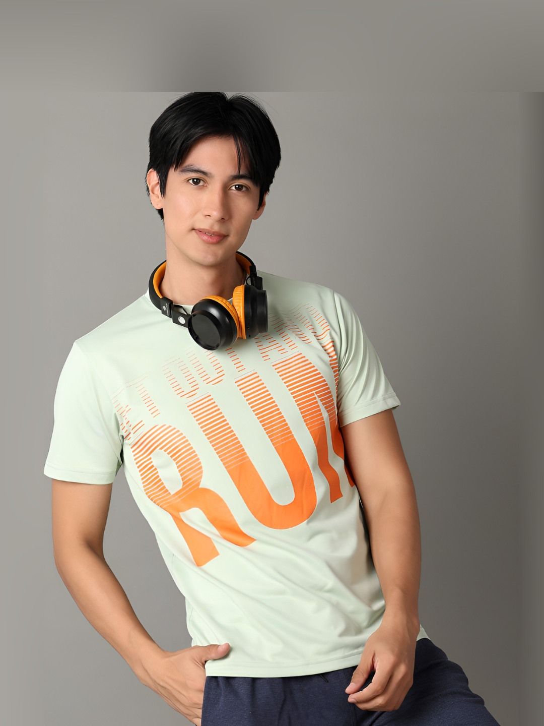 V-Mart Men Typography Printed Round Neck T-shirt-picture-22