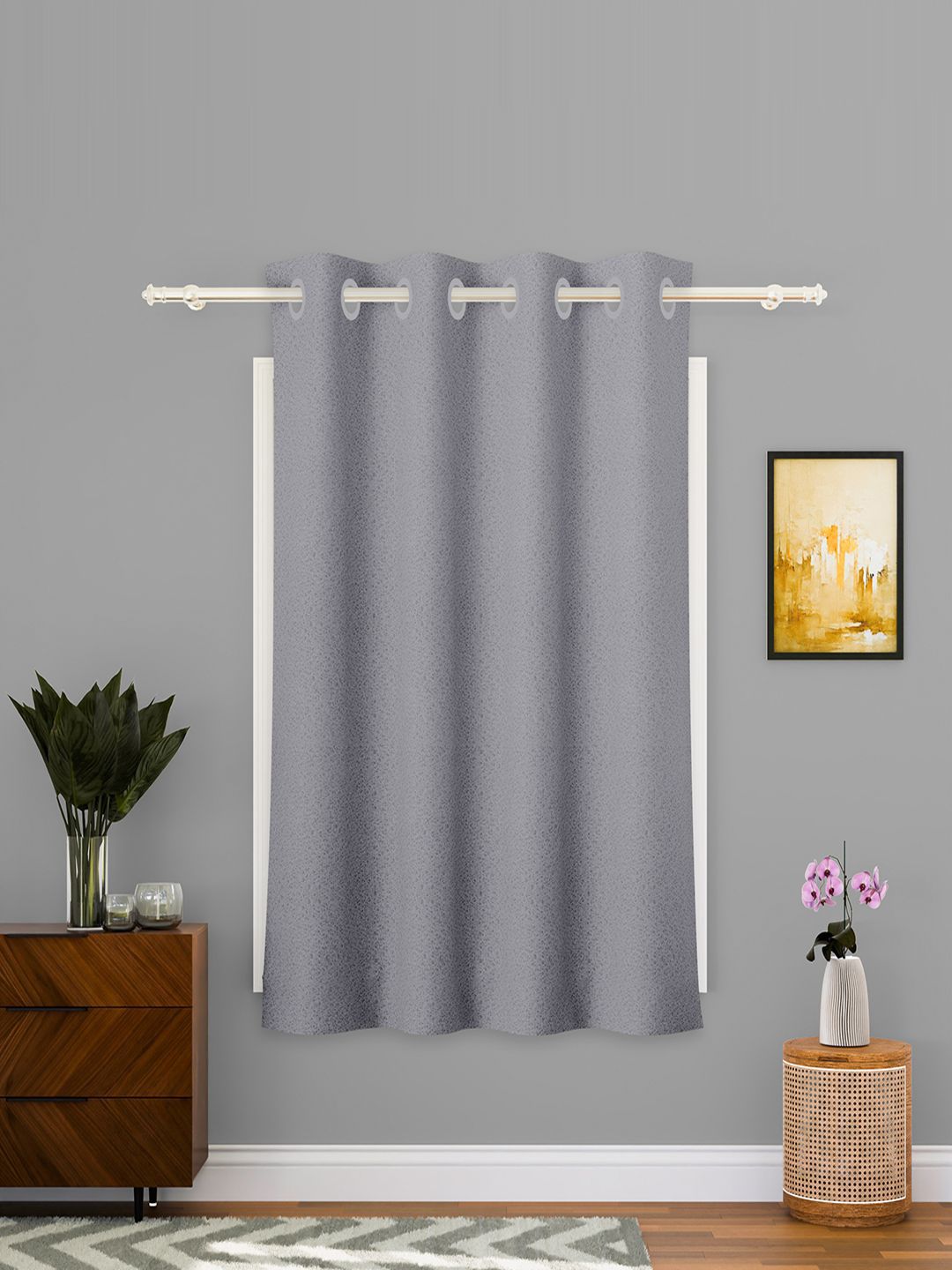 Kuber Industries Grey Cotton Window Curtain-image-18