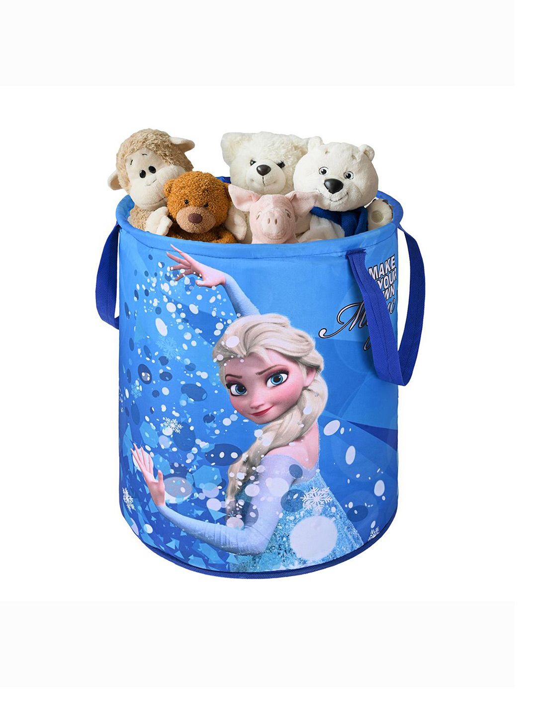 Kuber Industries Blue Printed Foldable Laundry Bag 45 L-picture-39