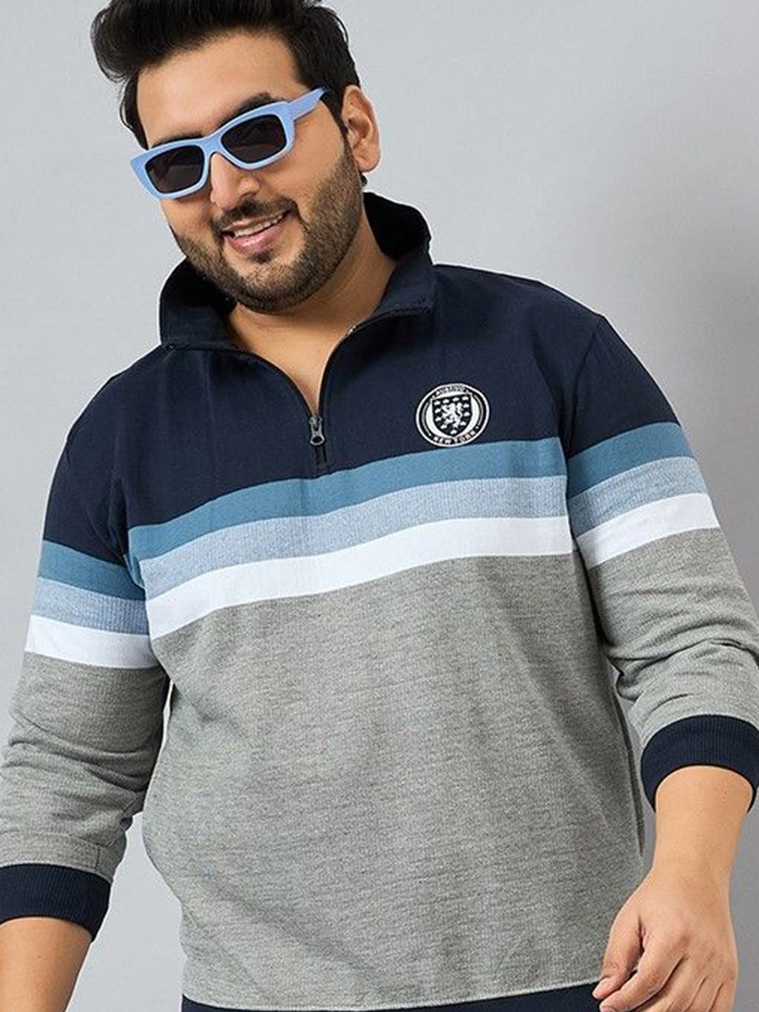 AUSTIVO Men Striped Long Sleeves Casual Sweatshirt-picture-58