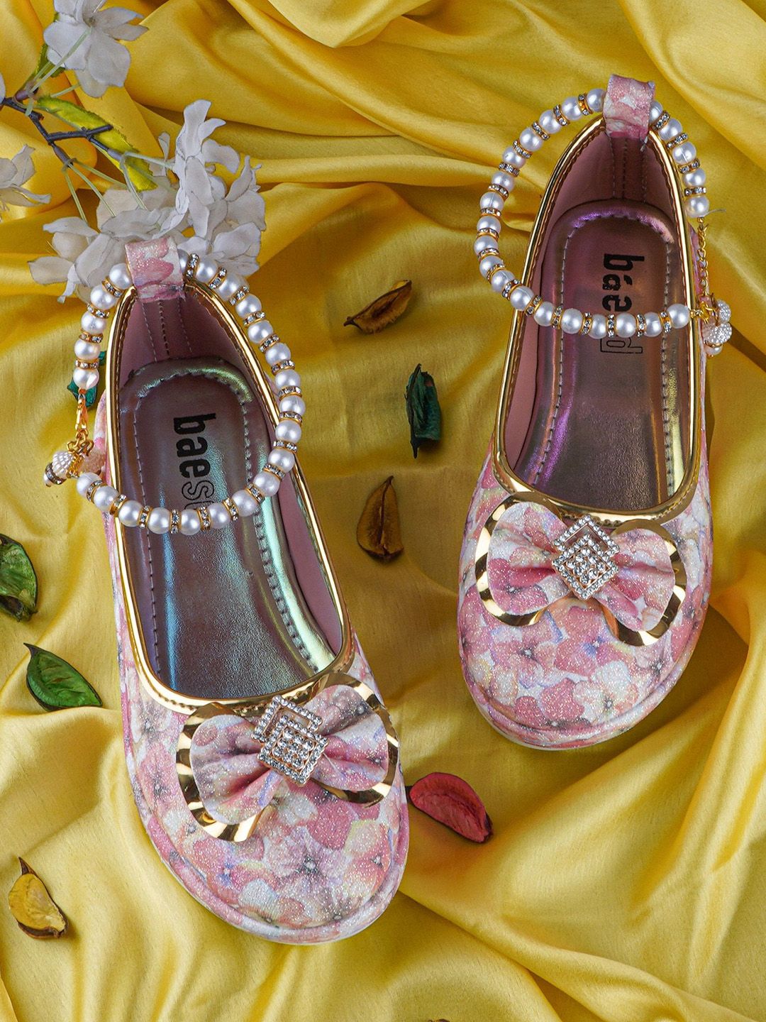 BAESD Girls Woven Design Flatform Heel Pump Sandals-picture-12