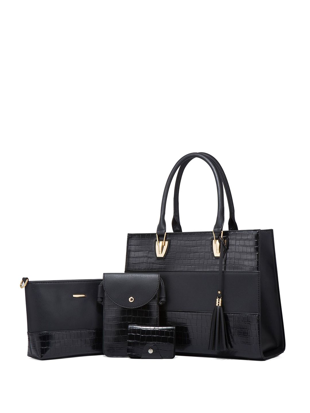 RAVE PU Structured Handheld Bag with Tasselled-picture-28