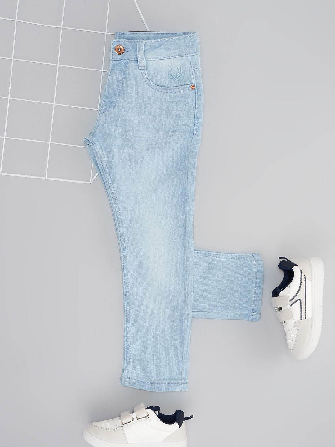 Pantaloons Junior Boys Mid-Rise Slim Fit Jeans-picture-13