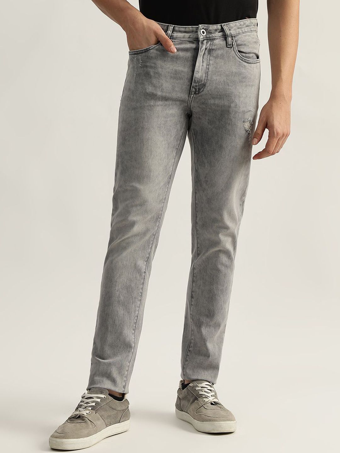 LINDBERGH Men Mid-Rise Tapered Fit Jeans-picture-25