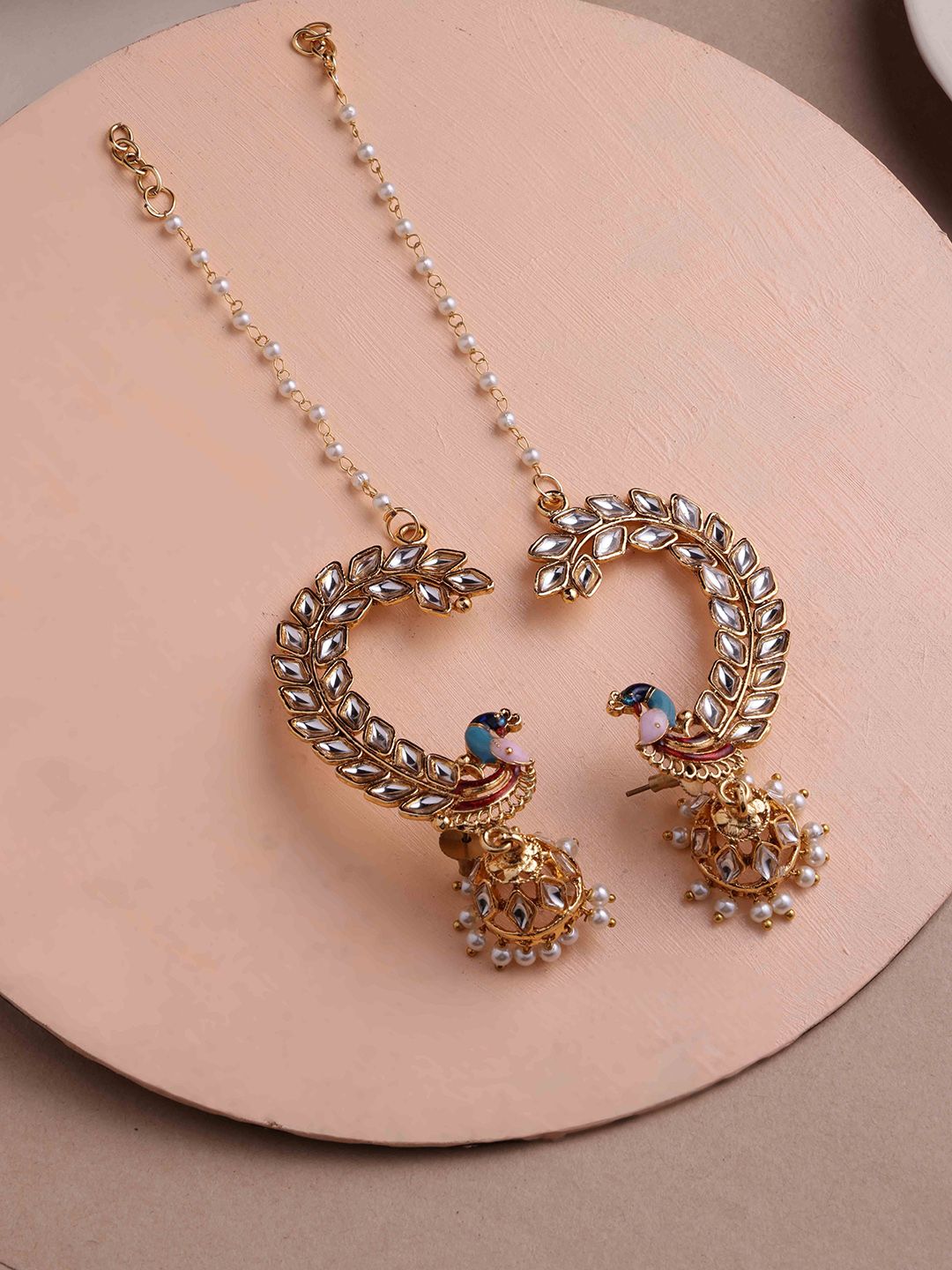 PANASH Contemporary Jhumkas Earrings-picture-33
