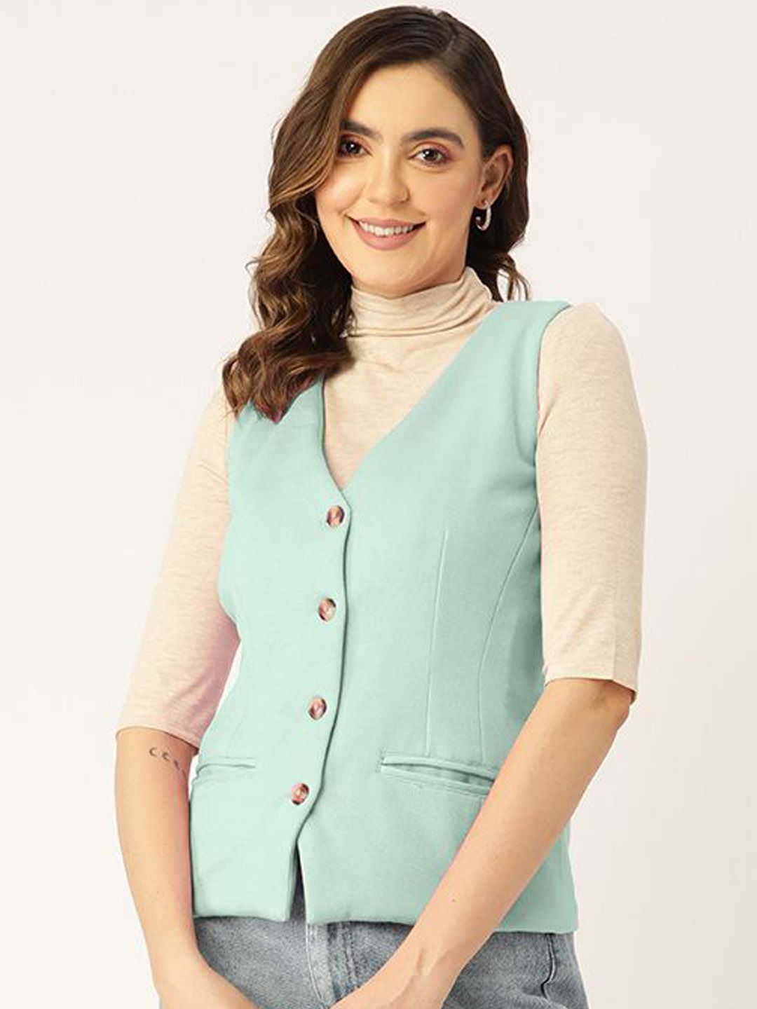 BRINNS Tailored fit V-Neck Waistcoat-picture-12