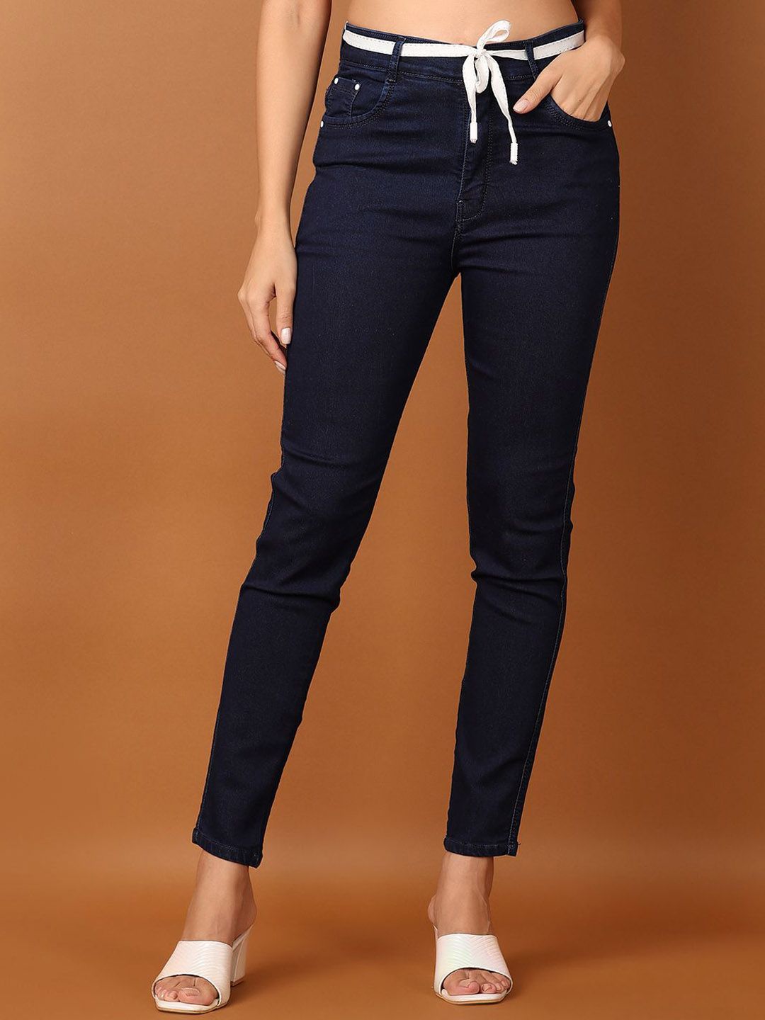 V-Mart Women Skinny Fit High-Rise Stretchable Jeans-image-23