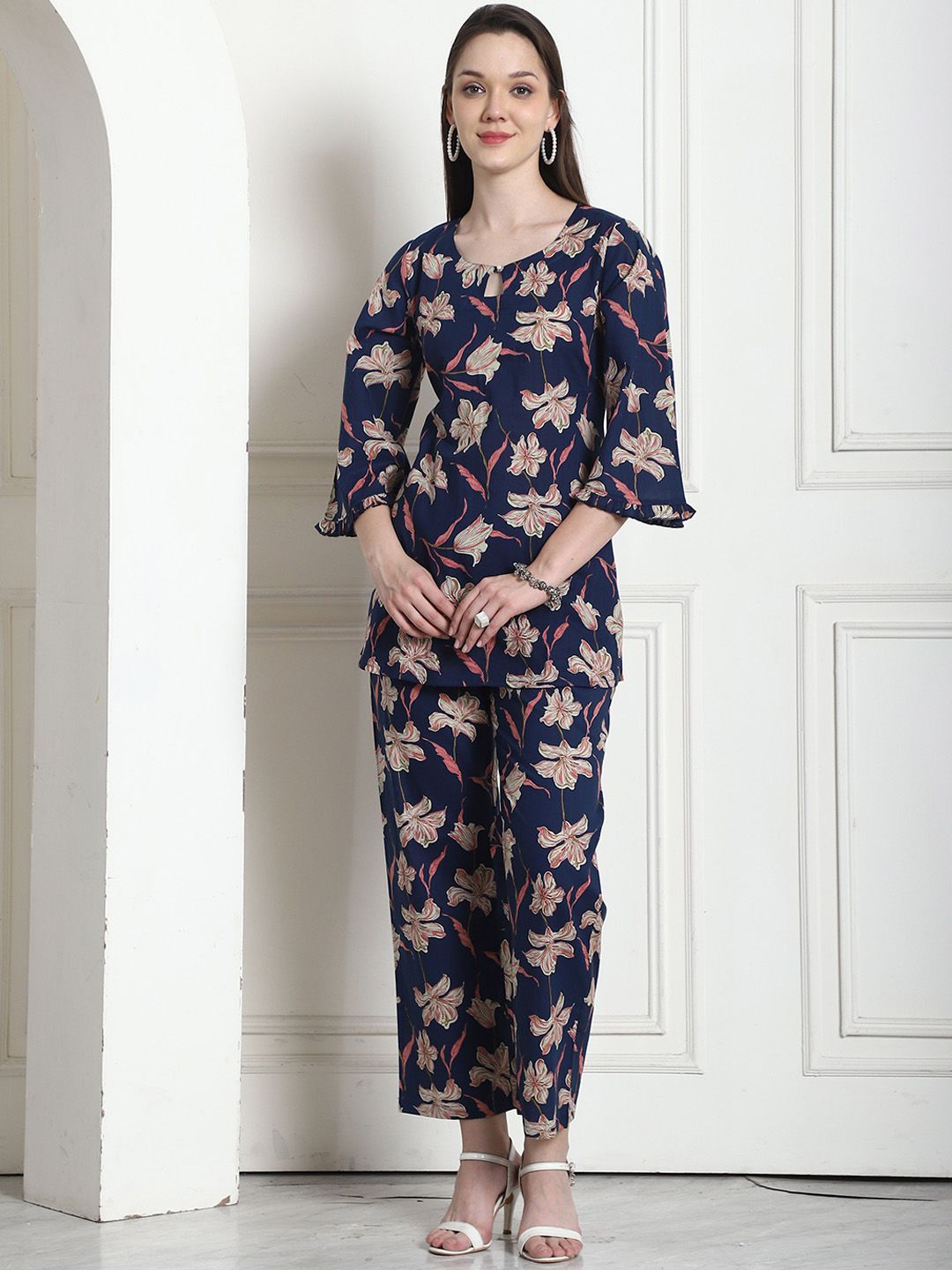 Roly Poly Printed Pure Cotton Tunic & Trouser Co-Ords-picture-12