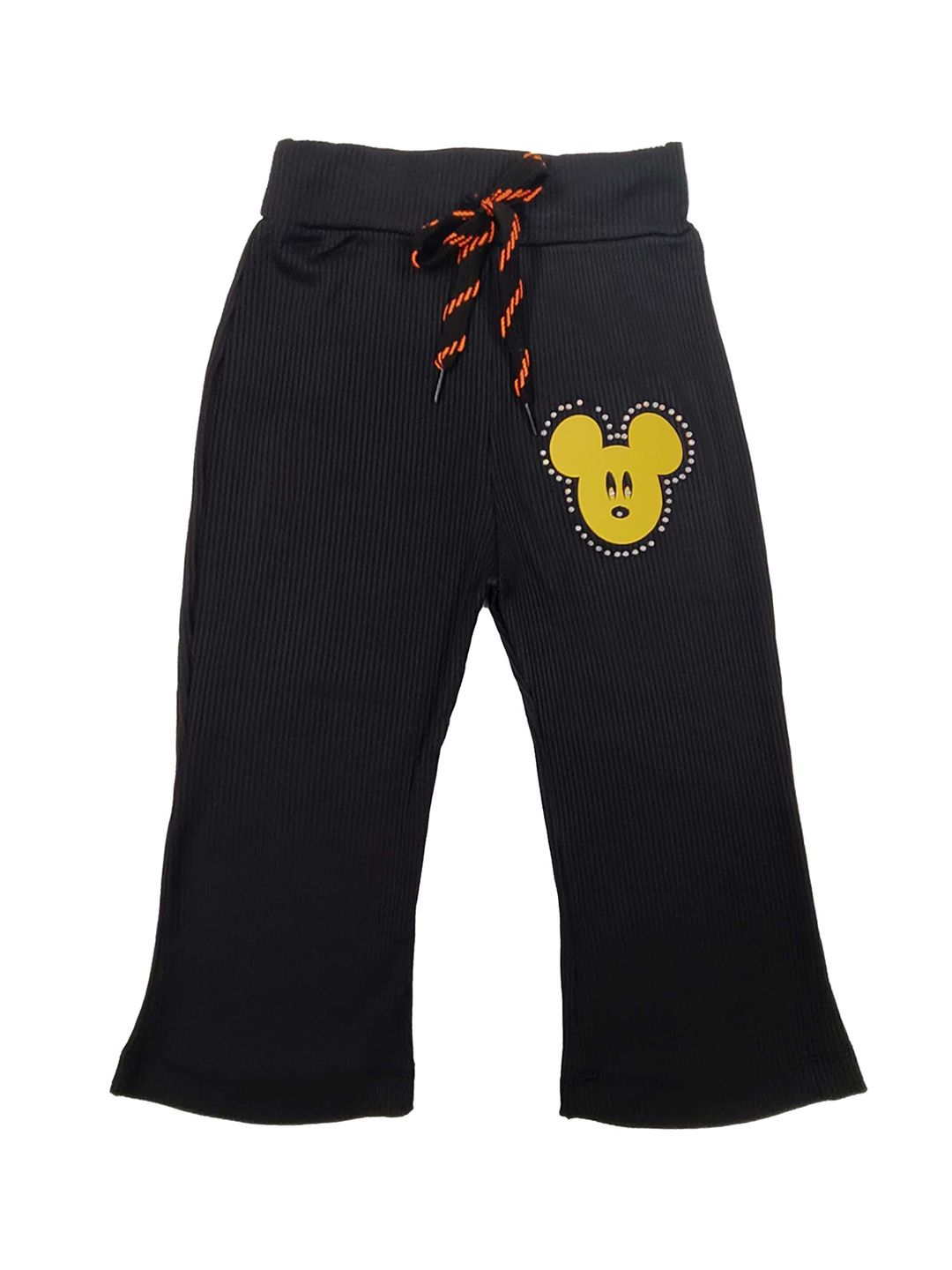 BAESD Girls Printed Ribbed Trousers-picture-15