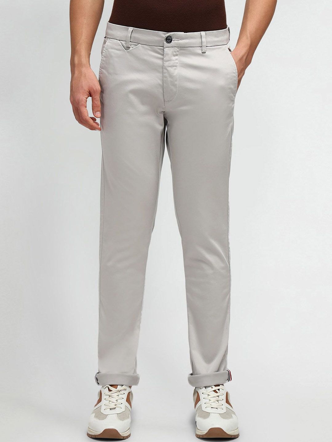 Arrow Sport Men Cotton Urban Slim Slim Fit Trousers-picture-36