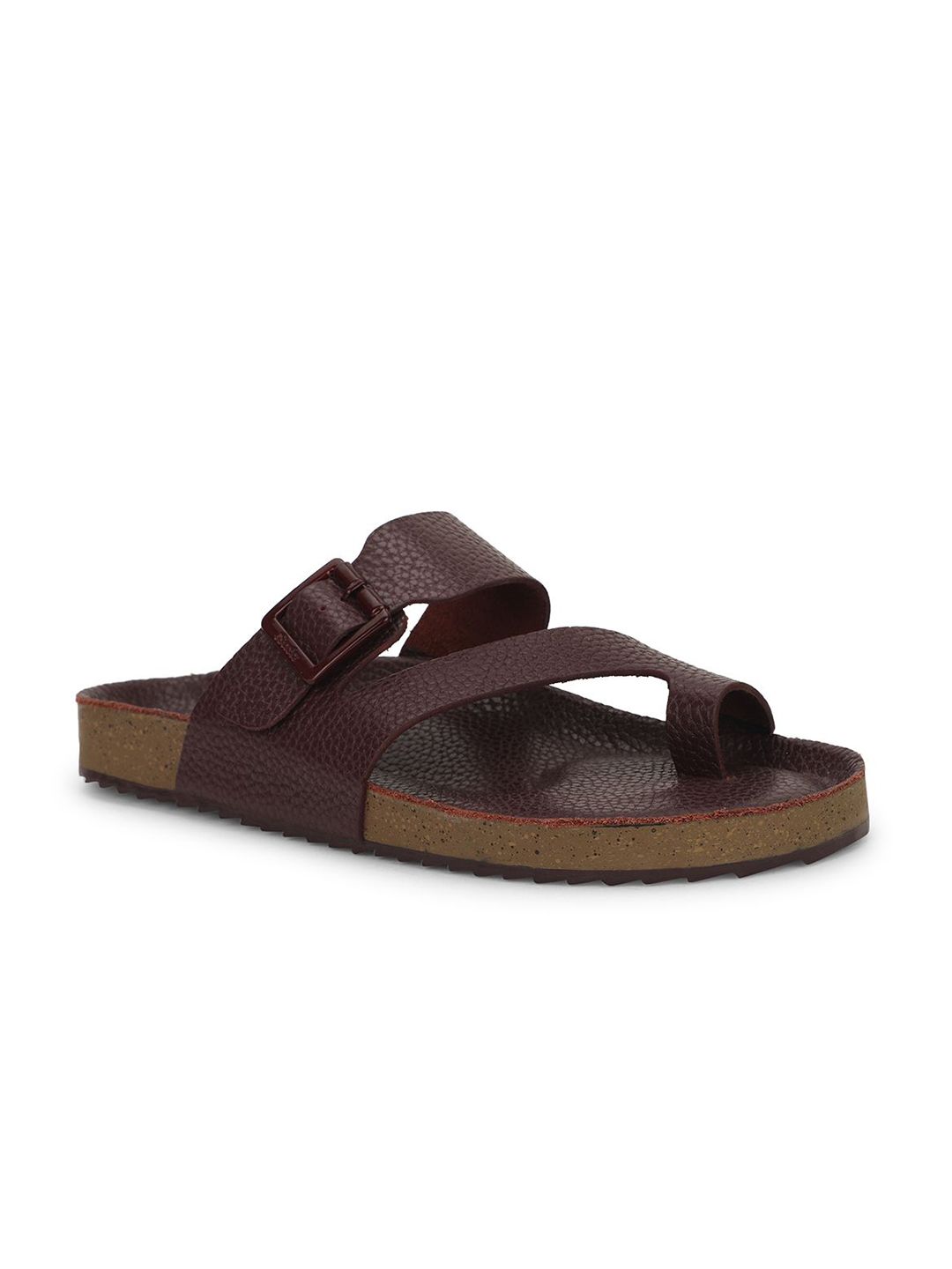Bata Men Maroon Synthetic Casual Thong Flip-Flops-picture-32