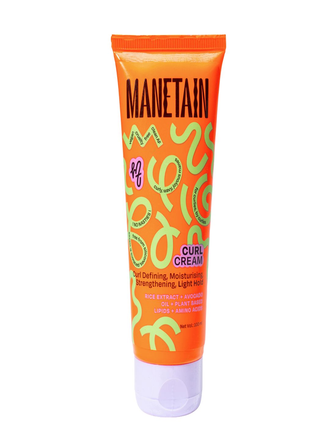 MANETAIN Frizz Control Curl Cream Wit Avocado Oil - 100 ml-picture-1