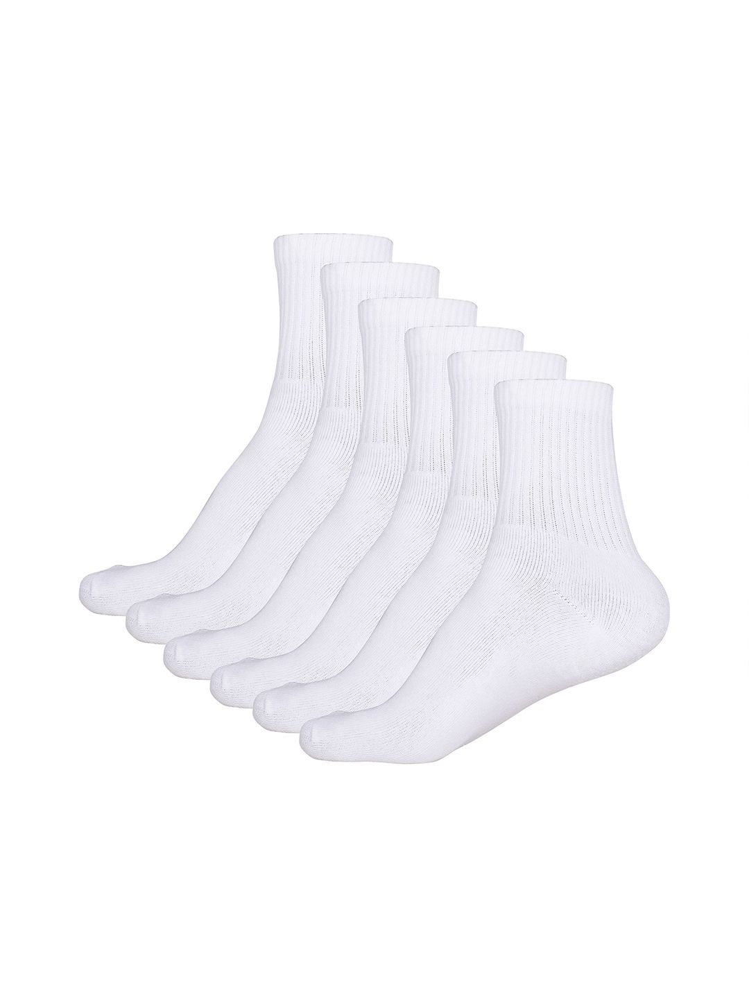WYSE Men Pack Of 3 Above Ankle-Length Terry Crew Socks-picture-22
