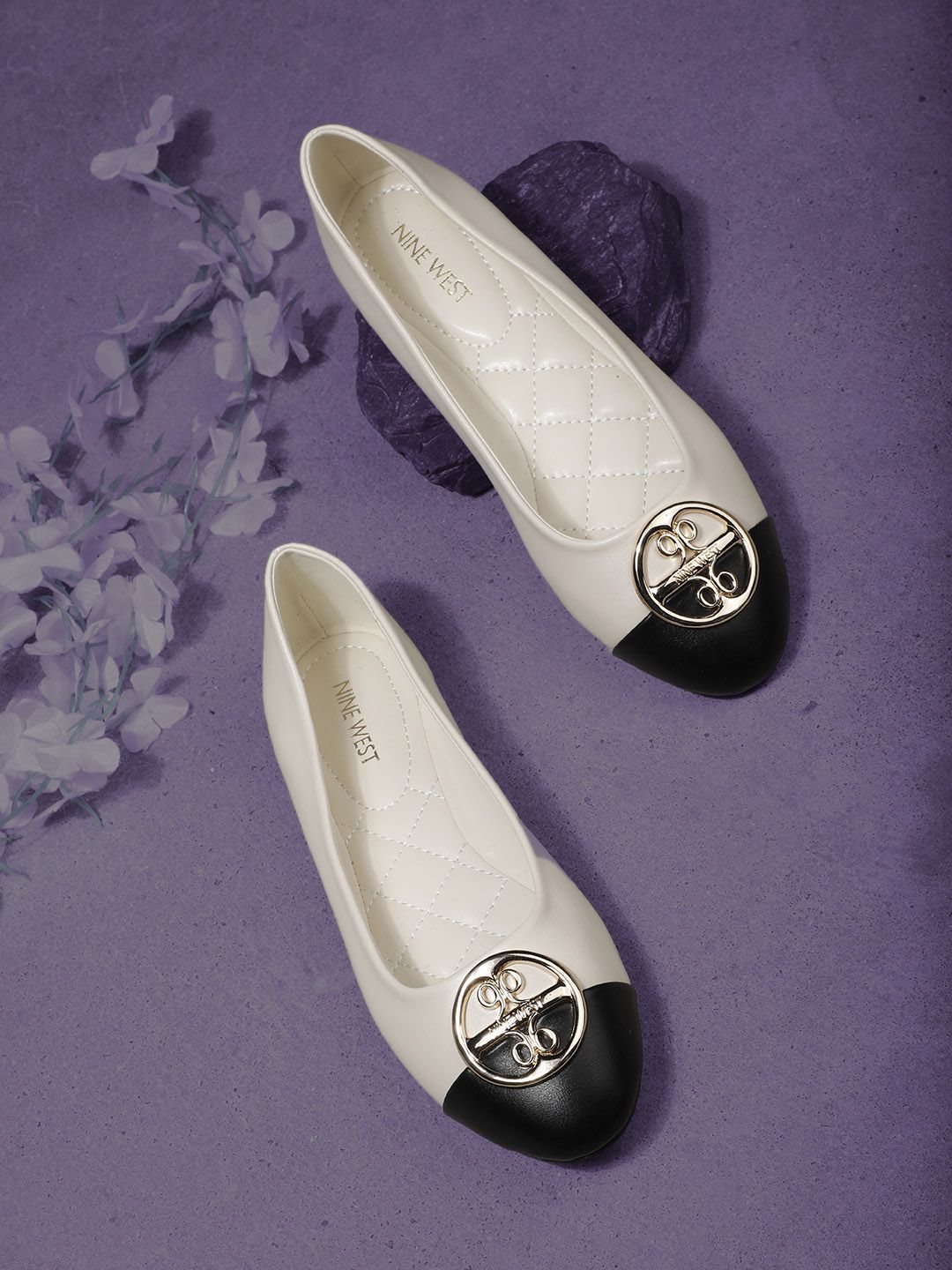Nine West Women Embellished Slip-On Ballerinas Flats-image-44