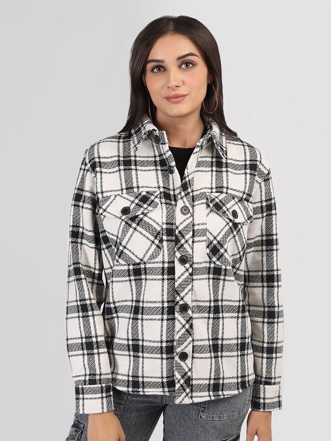 CHKOKKO Women Single-Breasted Winter Overcoat-picture-12