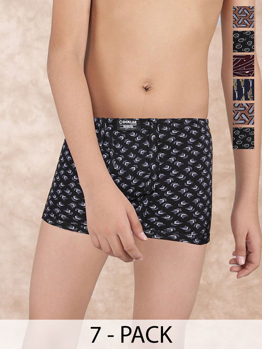 Dollar Bigboss Boys Pack of 7 Assorted Trunks MBKTR-10-CZYLNG-PO7-CO1-image-39