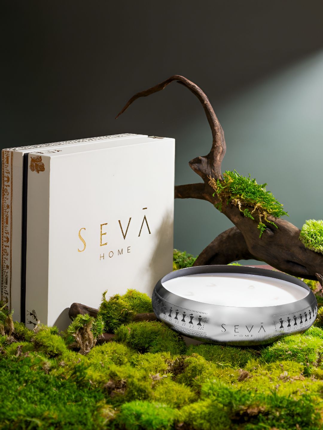 Seva Home Silver-Toned 1 pieces Jar Candle-image-9