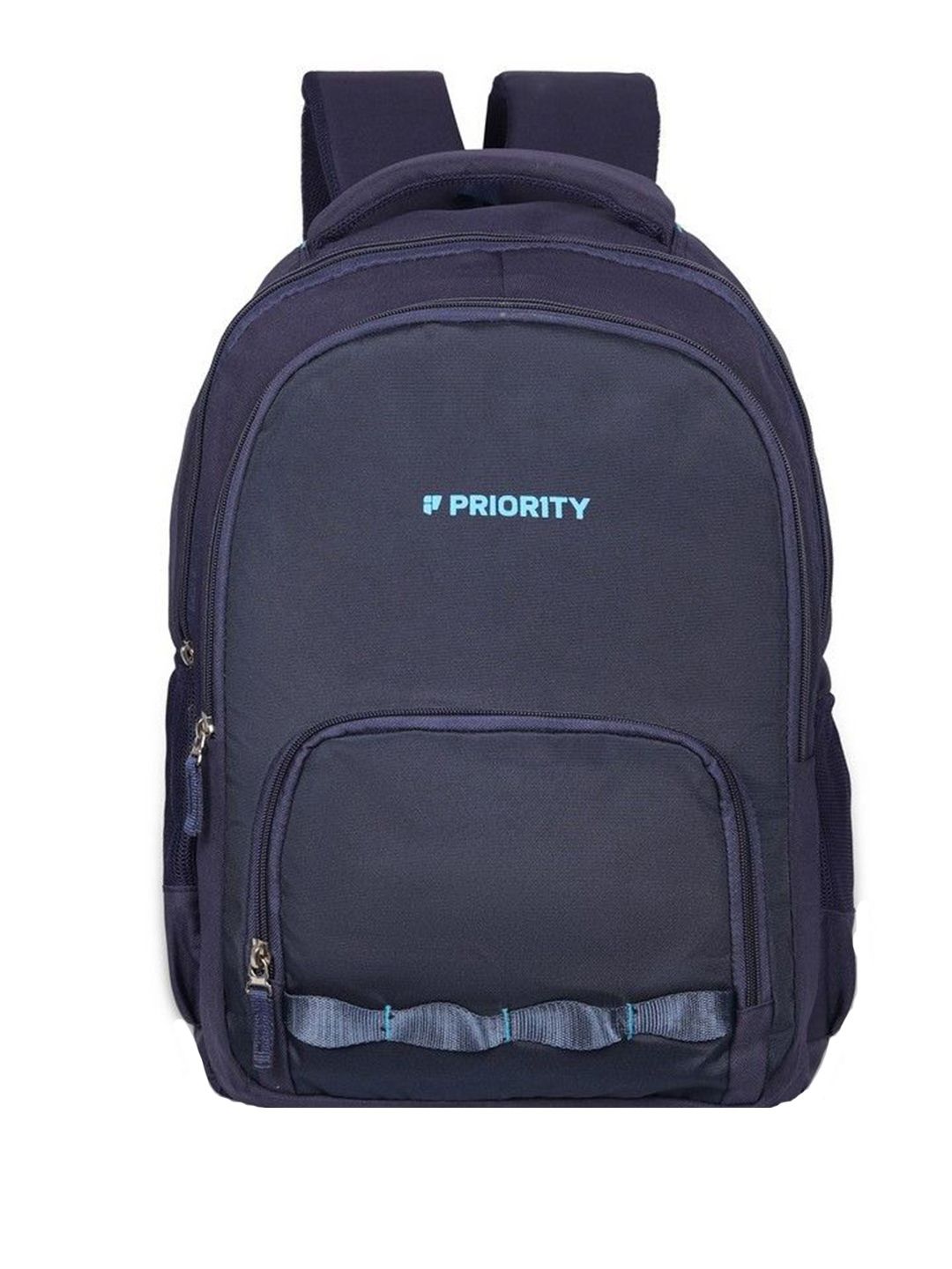 Priority Unisex Solid Typography Backpack-image-16