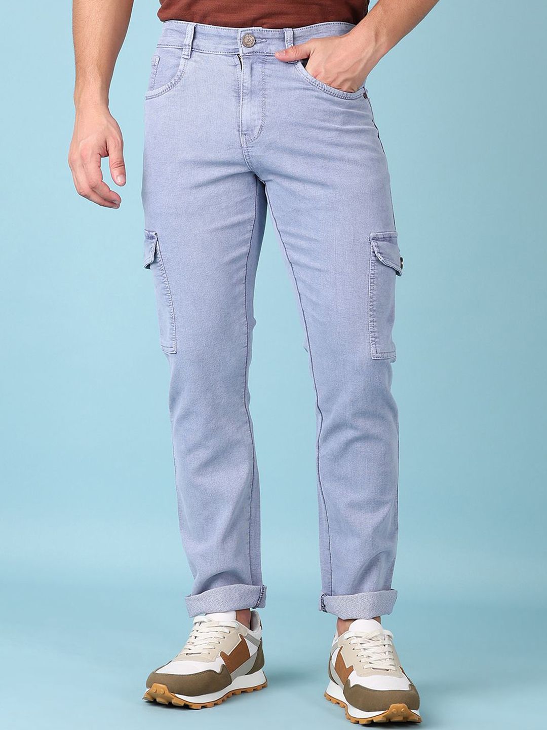 V-Mart Men Cotton Clean Look Stretchable Jeans-image-6