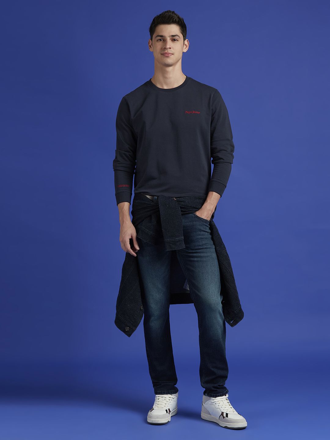 Pepe Jeans Men Solid Printed Sweatshirt-picture-28