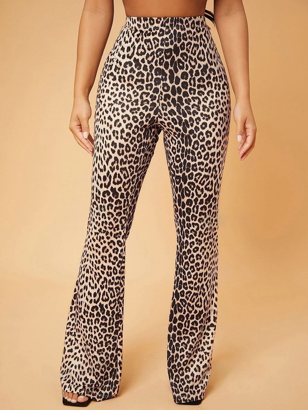 Stylecast X Slyck Women Animal Printed Bootcut Trouser-picture-19