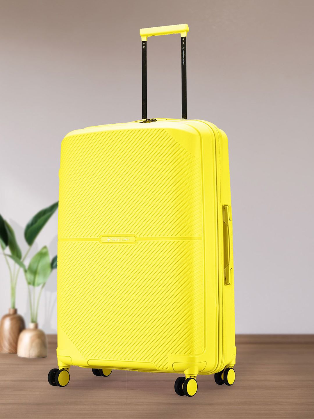 Nasher Miles Hard Sided Polypropylene Trolley Suitcase-picture-30