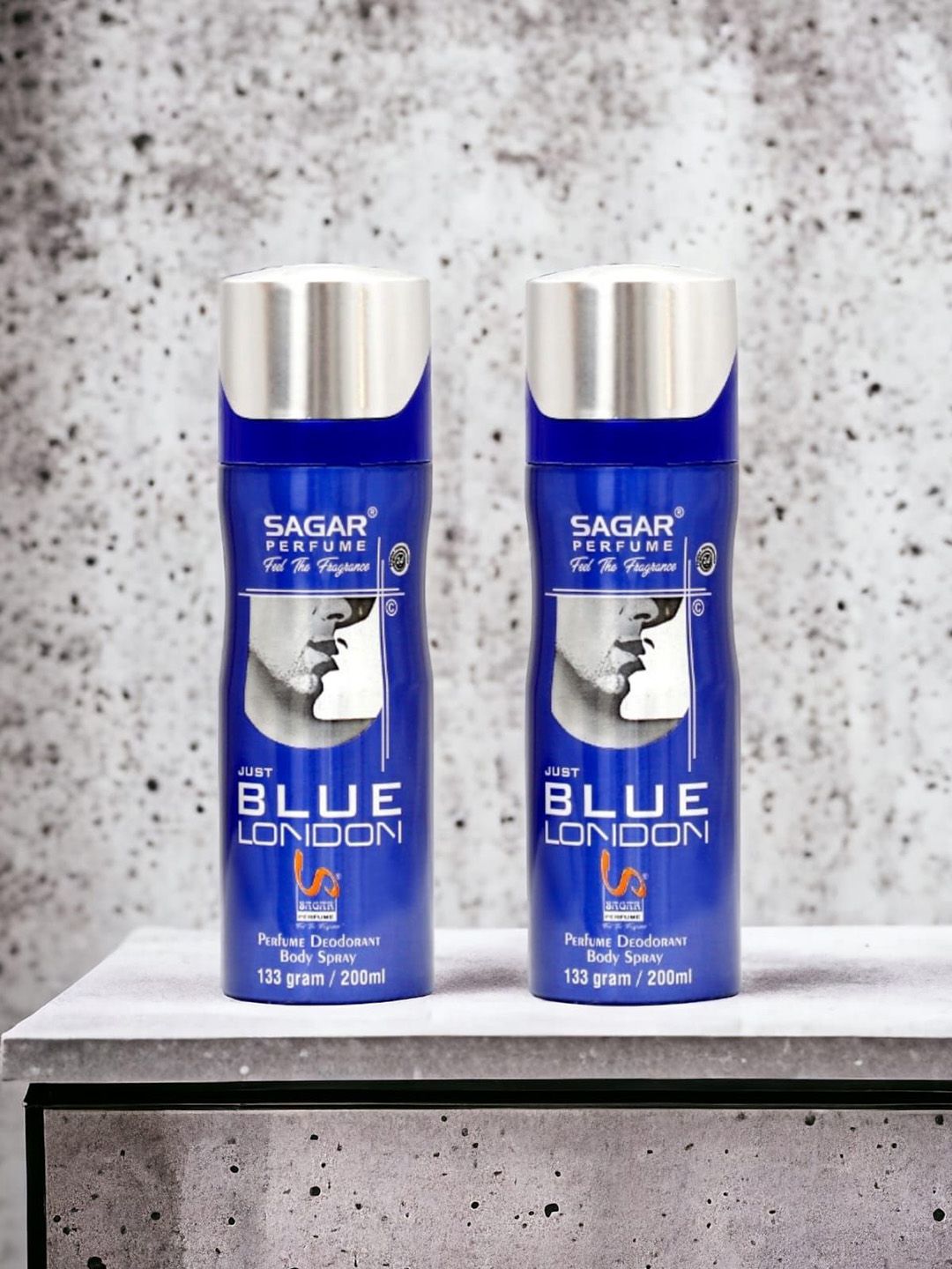 SAGAR PERFUMERY Set Of 2 Just Blue London Long Lasting Deodorant - 200 ml Each-image-17