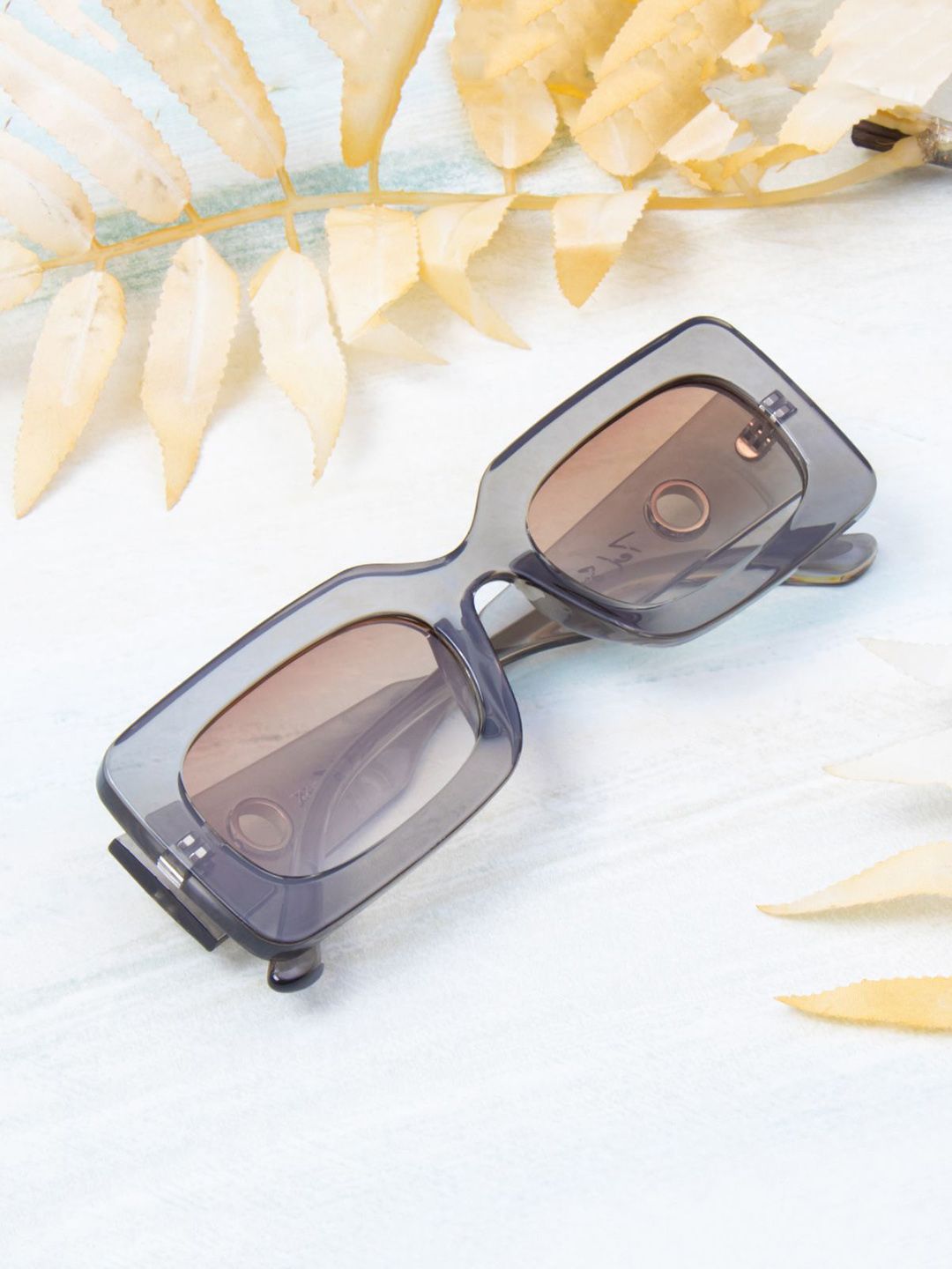 Ted Smith Unisex Rectangle Sunglasses With Polarised Lens MINT_C4-picture-38