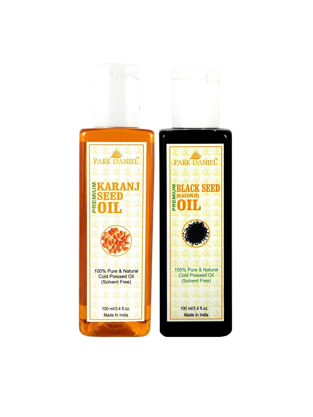 Park Daniel Set Of 2 Karanj Seed Oil & Black Seed Oil - 100 ml Each-image-36