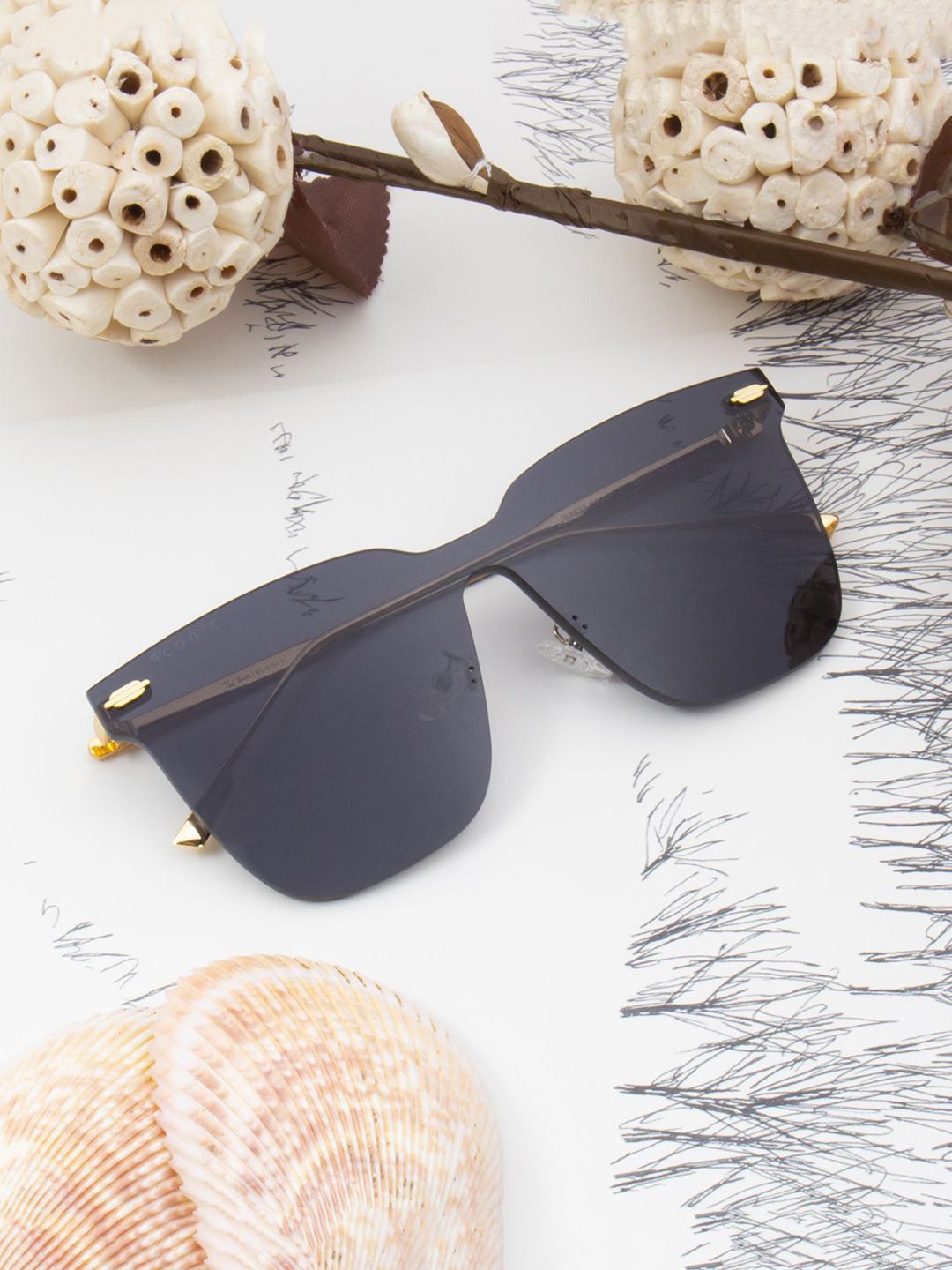 Ted Smith Unisex Square Sunglasses with UV Protected Lens MIAMI_C1-picture-35