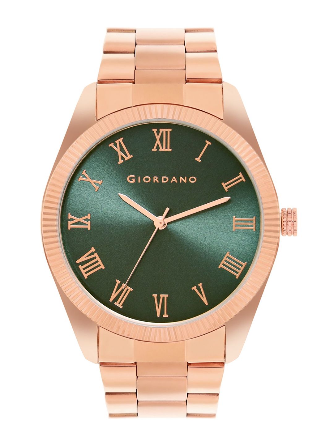 GIORDANO Men Dial & Stainless Steel Bracelet Style Straps Analogue Watch GZ-50112-66-picture-33