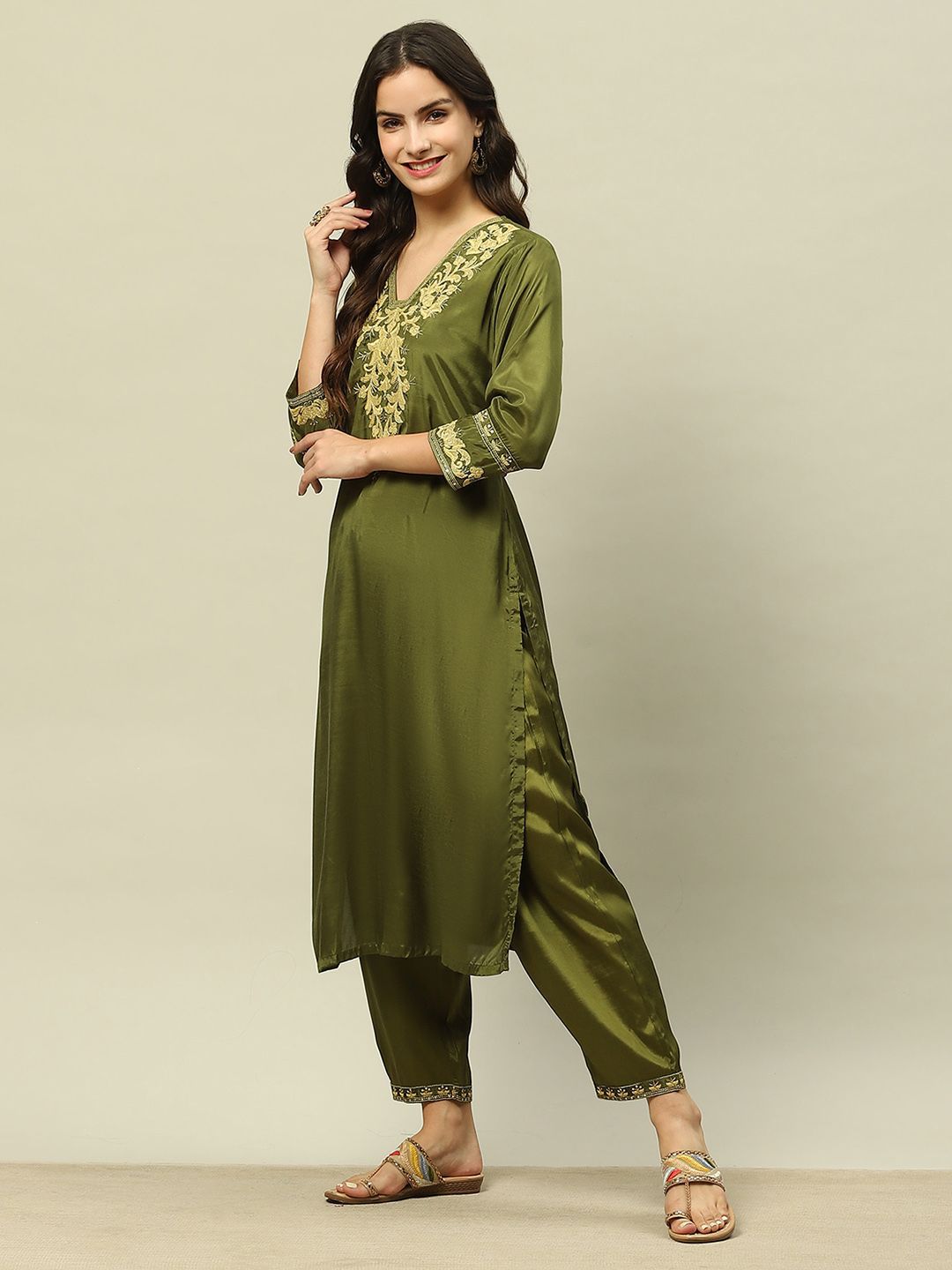 Rangriti Women Ethnic Palazzos-picture-1