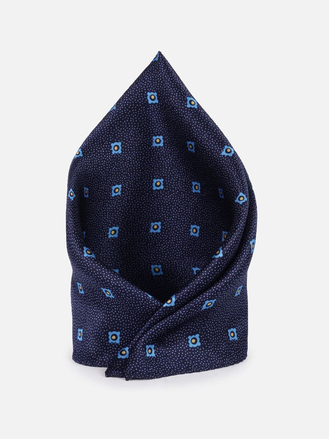 Peter England Men Accessory Gift Set of Tie Pocket Square And Cufflink-picture-19