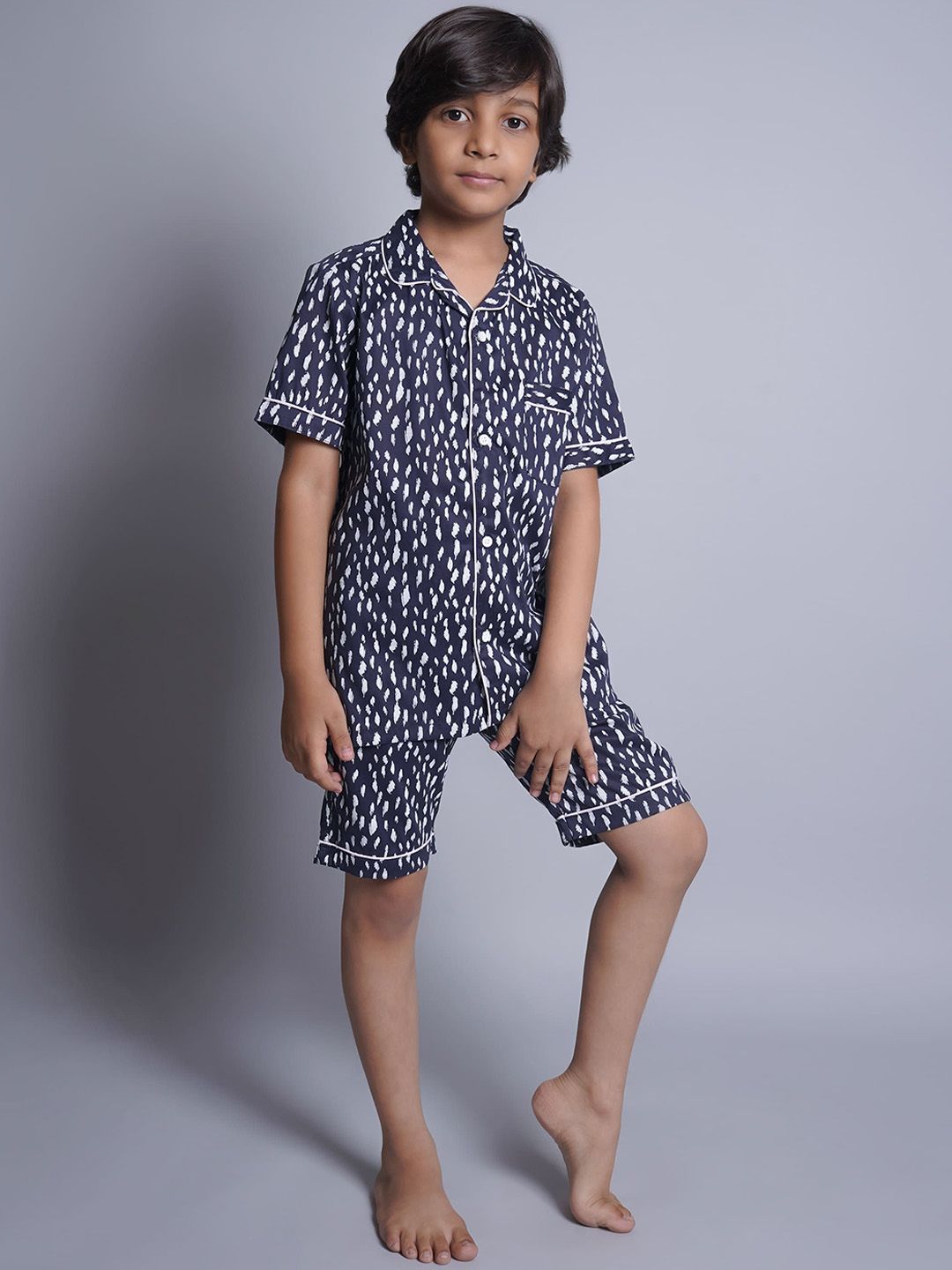 Biglilpeople Unisex Kids Printed Night suit-picture-48