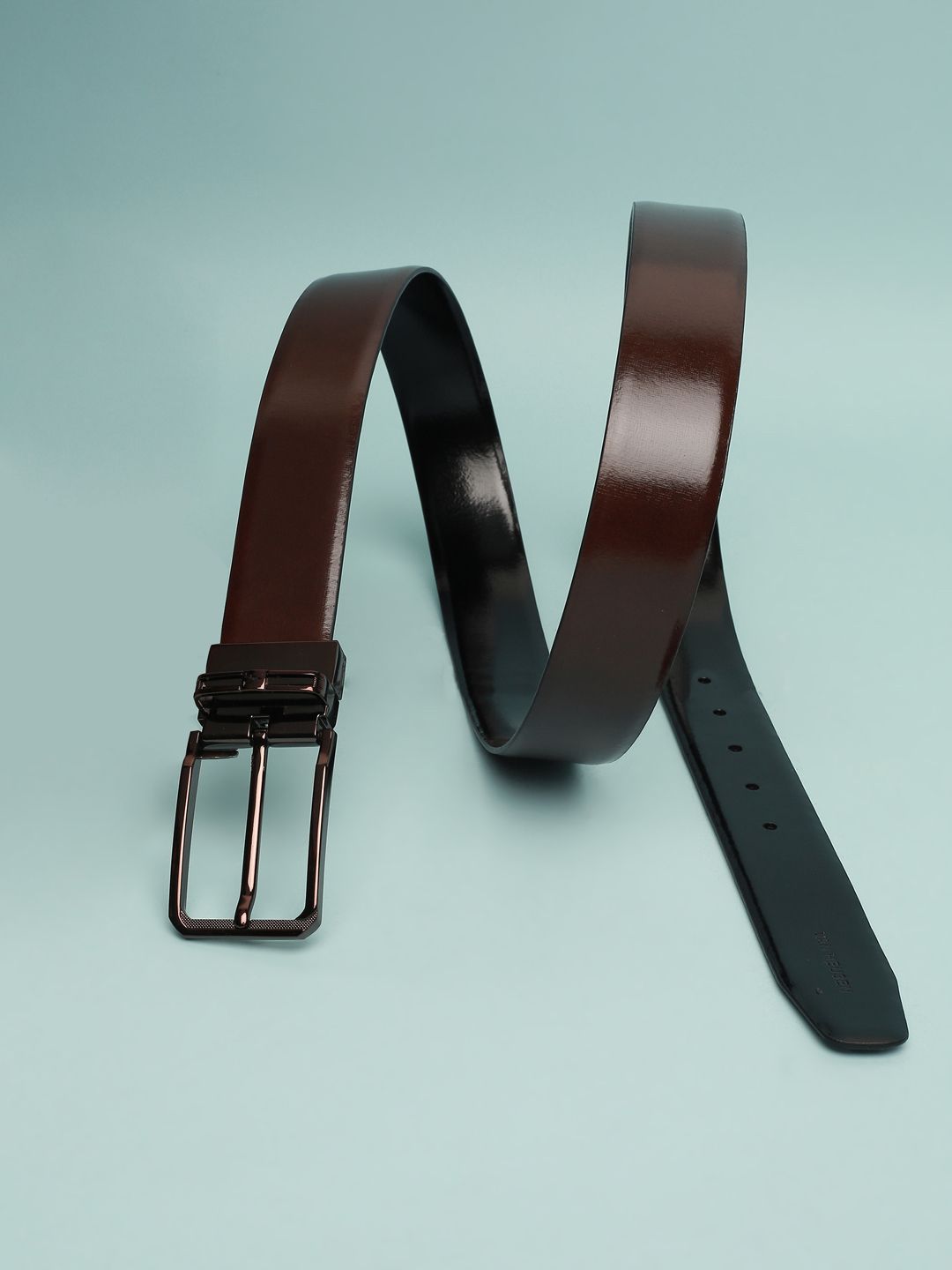Van Heusen Men Textured Leather Reversible Formal Belt-picture-28