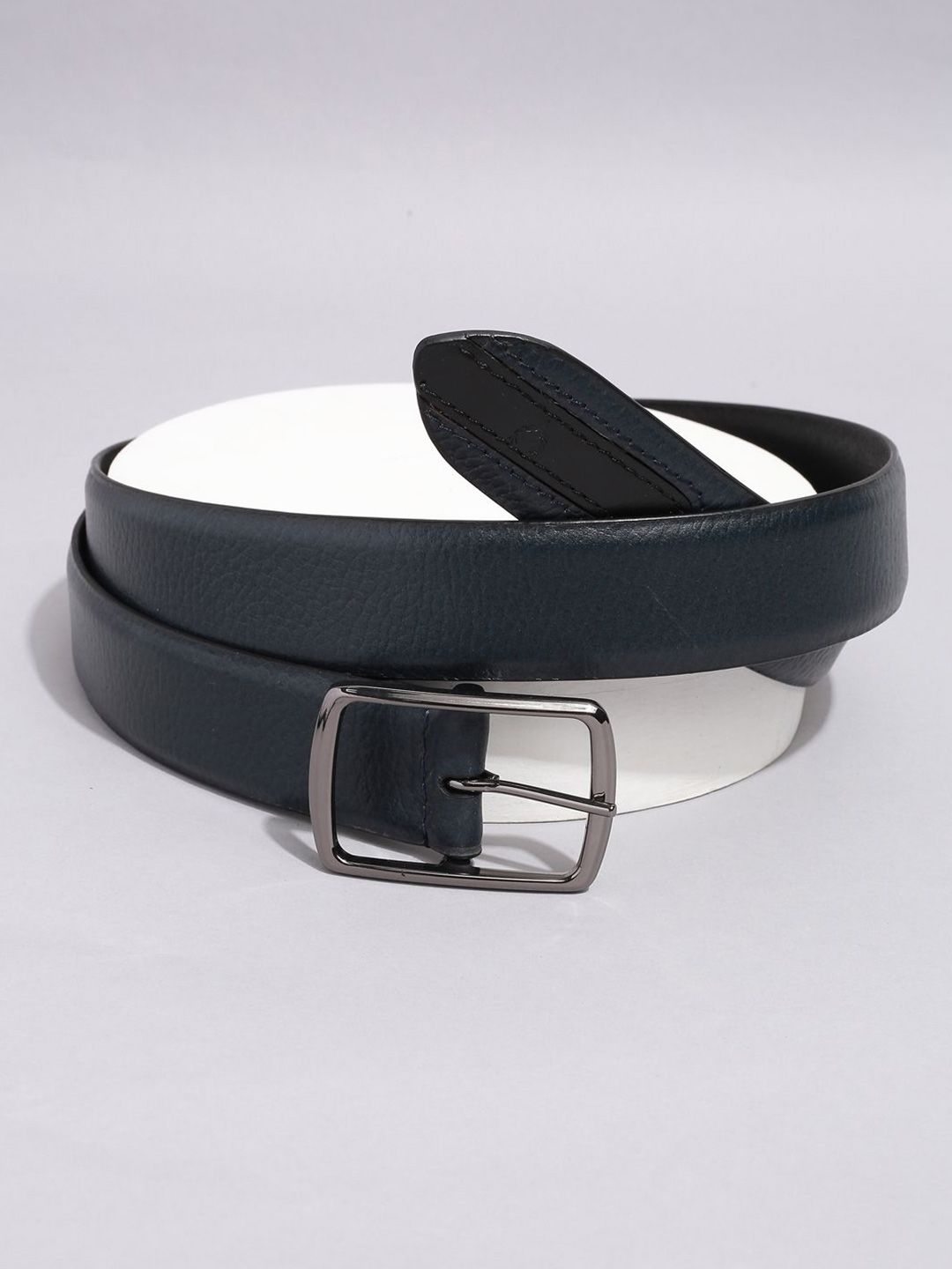 Allen Solly Men Textured Leather Formal Belt-picture-15