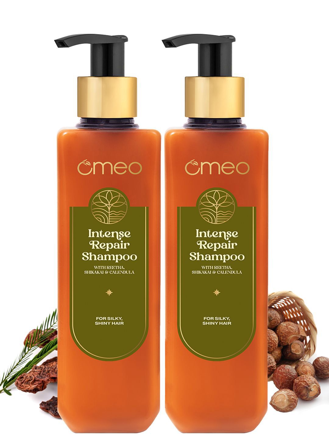 Omeo Set Of 2 Intense Repair Shampoo For Silky, Shiny Hair - 180ml Each-picture-27