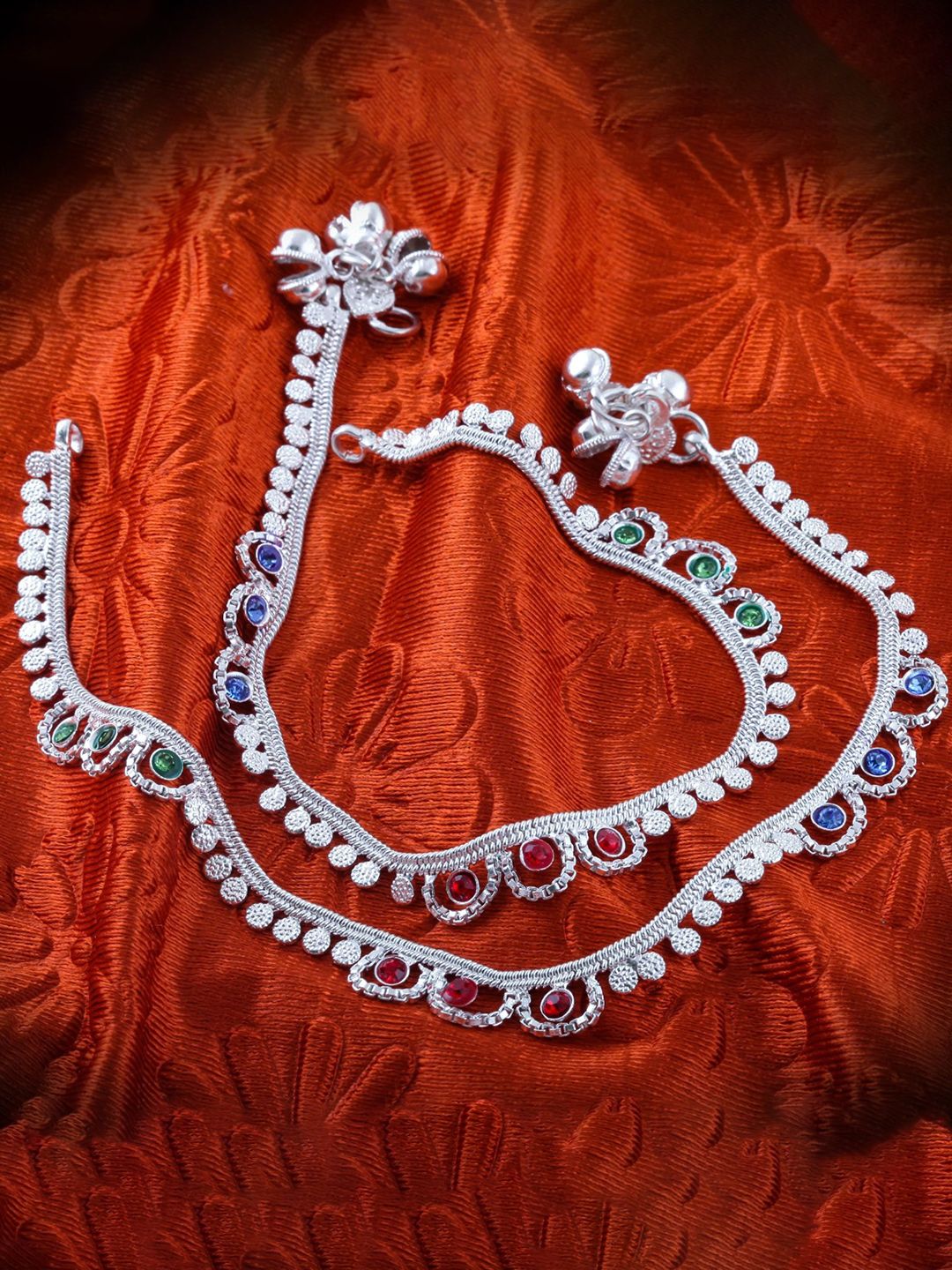 Heer Collection Silver-Plated Anklet-picture-28